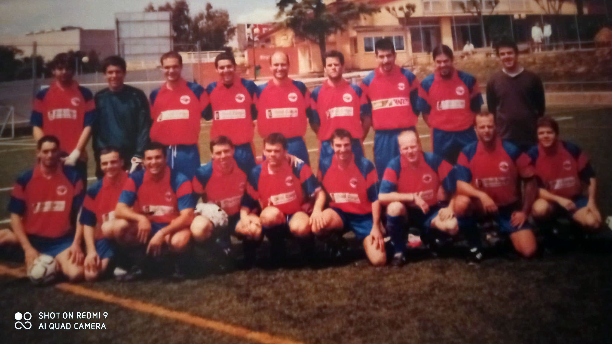 L'equip sènior de la PB Sant Cugat la temporada 2004-2005. FOTO: Cedida
