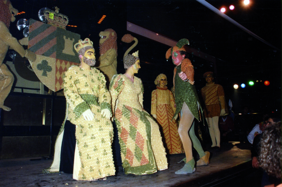 La celebració de la festa del Rei Carnestoltes el 1989. Foto: Arxiu