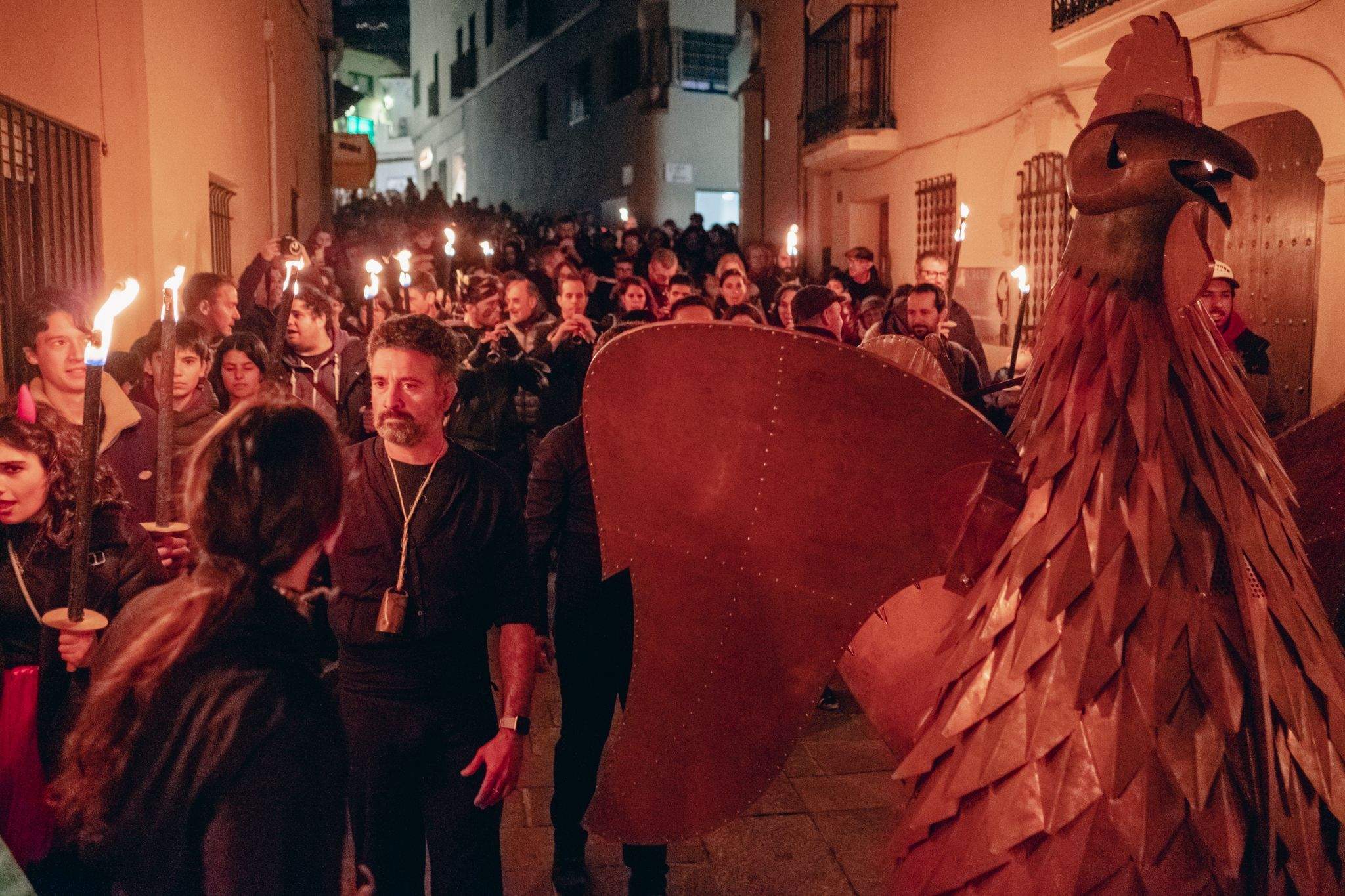 Presa de poder del Gall de Carnaval. Foto: Ale Gómez