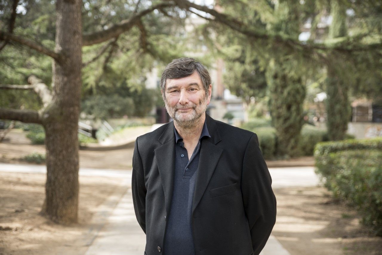 Andreu Travé, voluntari del Fons Social Sant Cugat-Valldoreix FOTO: Bernat Millet