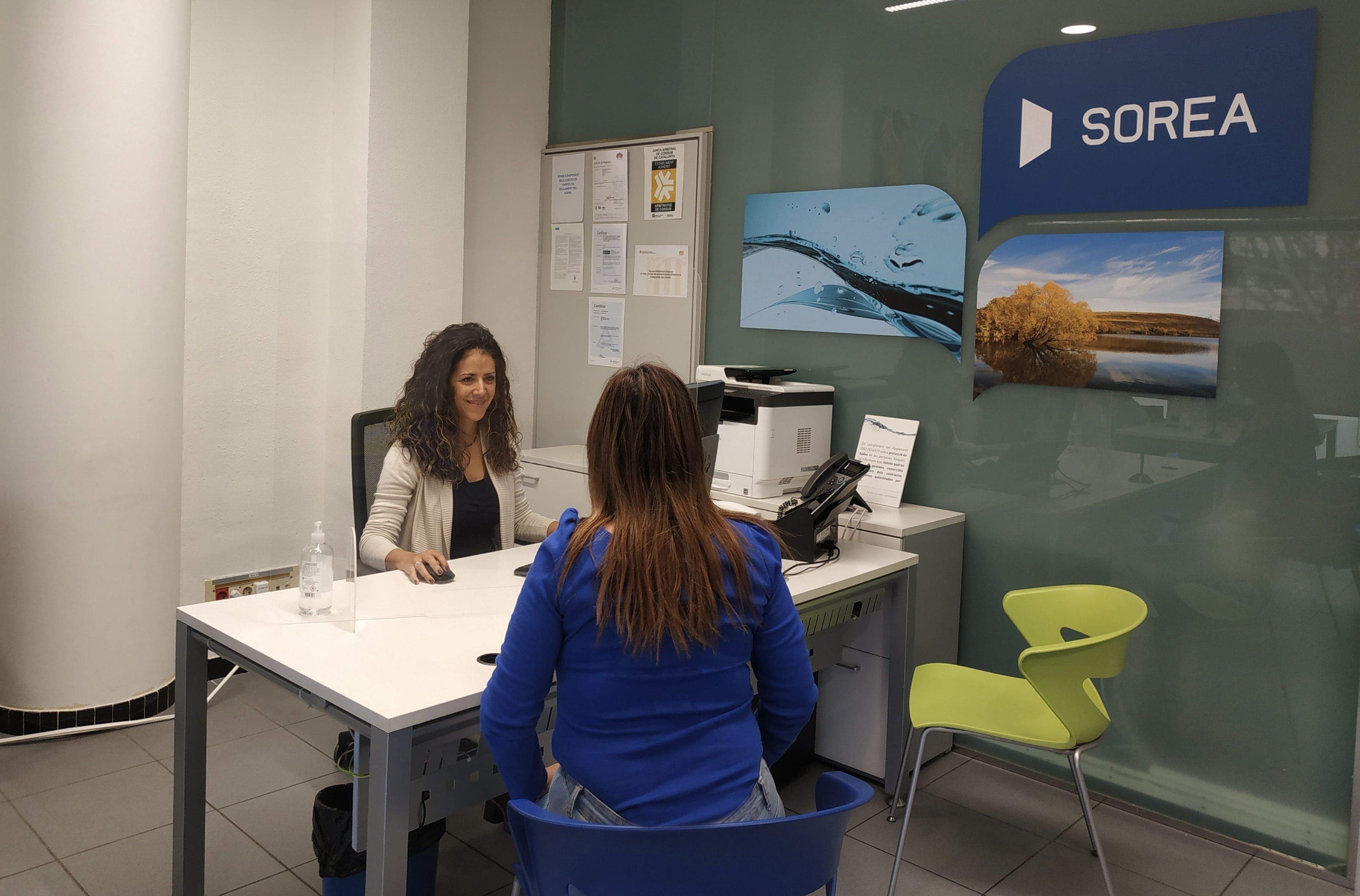 Oficina de Sorea a Sant Cugat. FOTO: Cedida