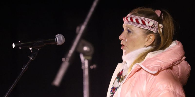 Dària Klimovich, una dona refugiada que viu al municipi des de l'inici de la guerra amb les seves dues filles. Foto: Ajuntament