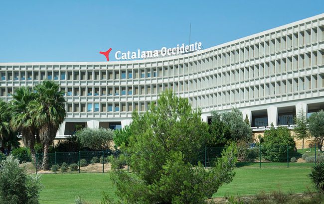 Les oficines centrals de Catalana Occidente a Sant Cugat. FOTO: Cedida