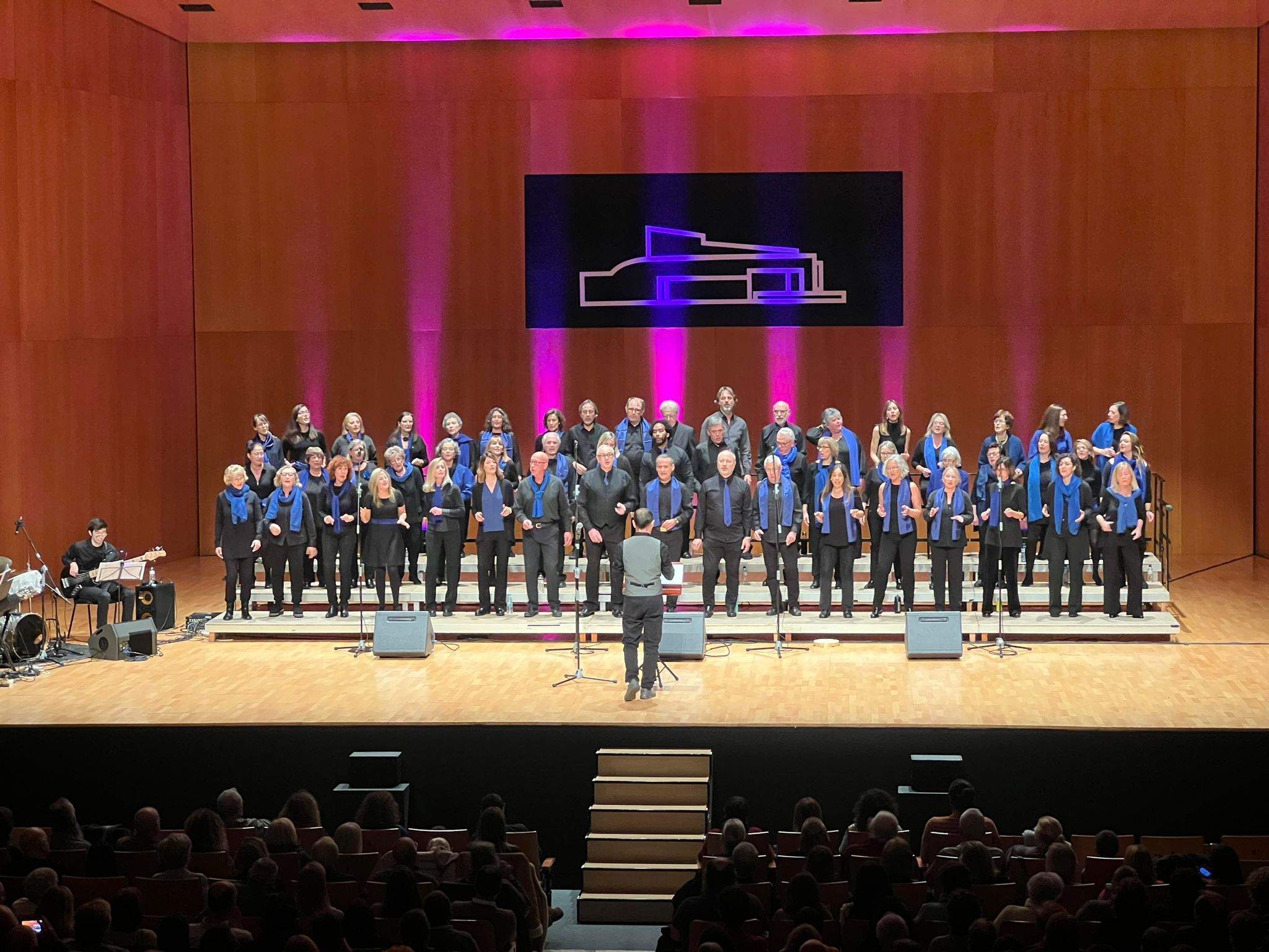 Un concert del Cor de Gòspel Sant Cugat. FOTO: Cedida
