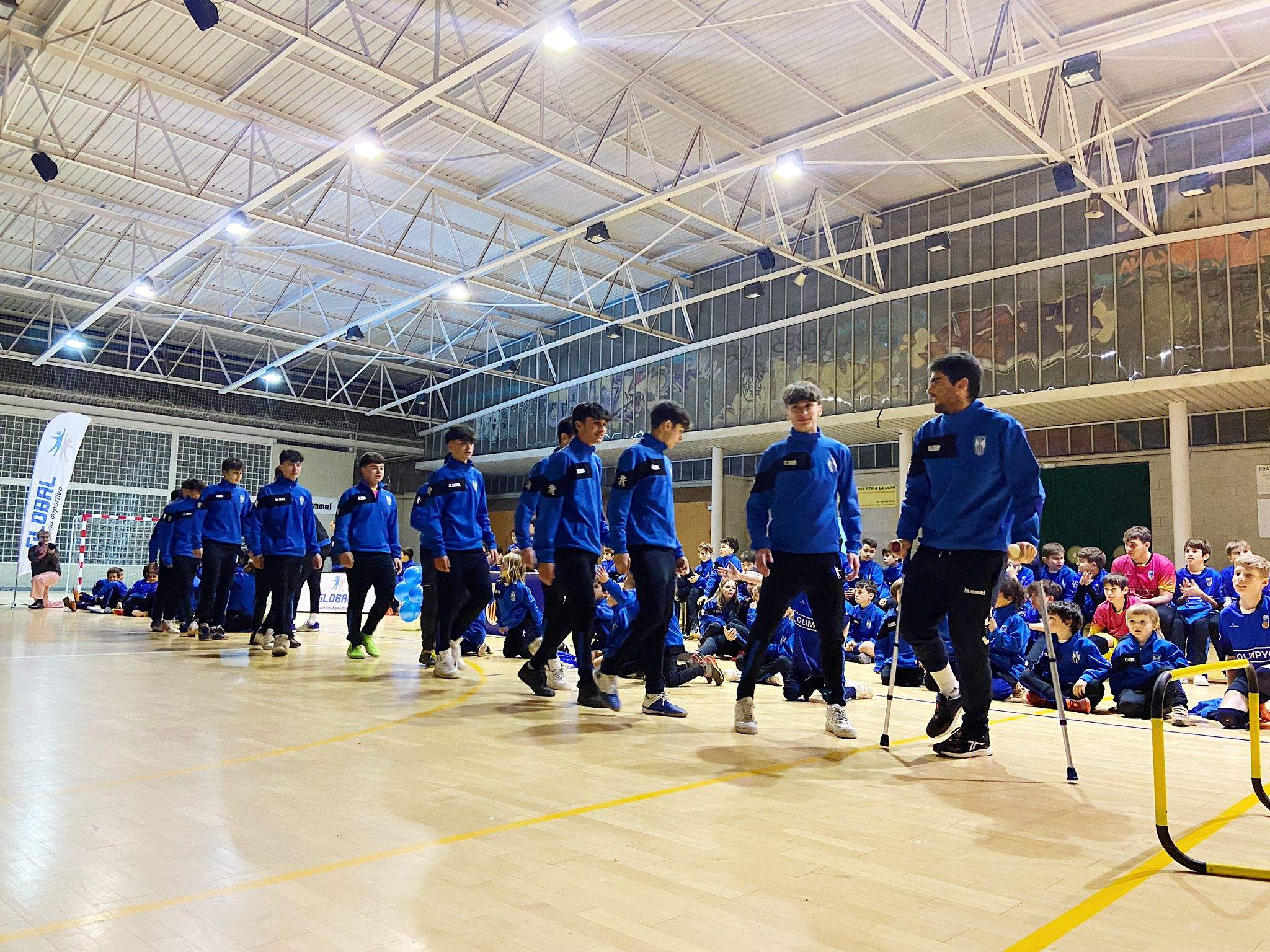 Presentació d'equips a l'Olimpyc Floresta. Foto: TOT