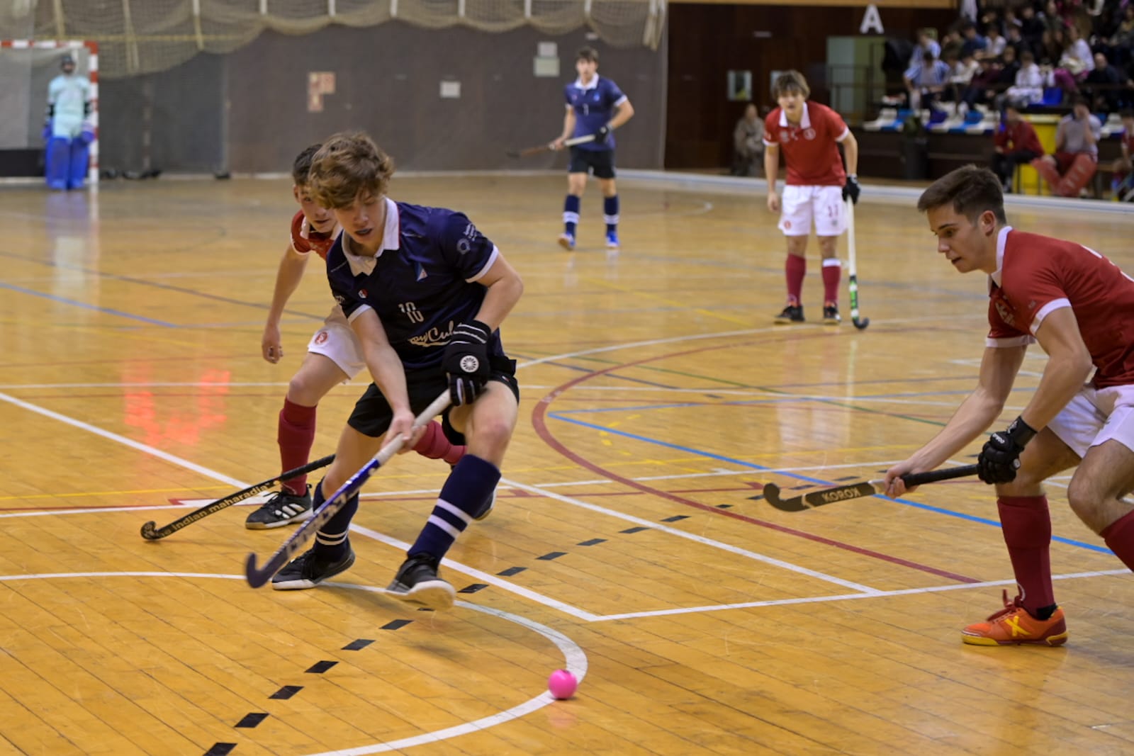 El Junior FC juvenil cau en les semifinals del Campionat d'Espanya d'hoquei sala. FOTO: Ajuntament