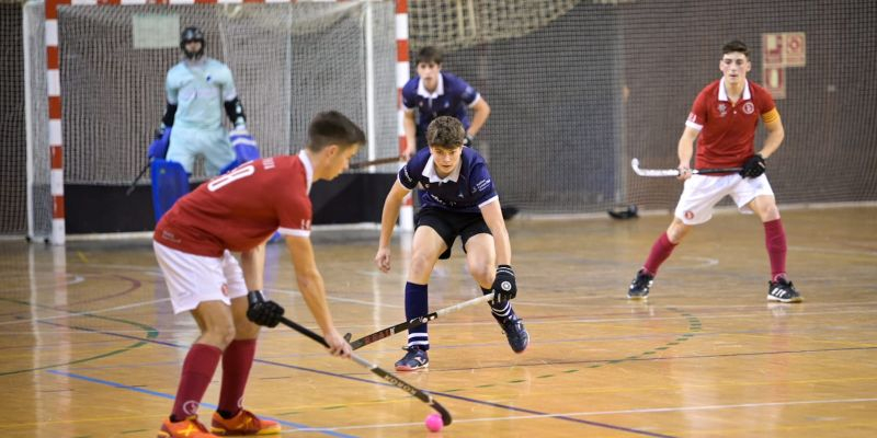 El Junior FC diu adeu al somni de jugar la final del Campionat d'Espanya d'hoquei sala com a amfitrió. FOTO: Ajuntament