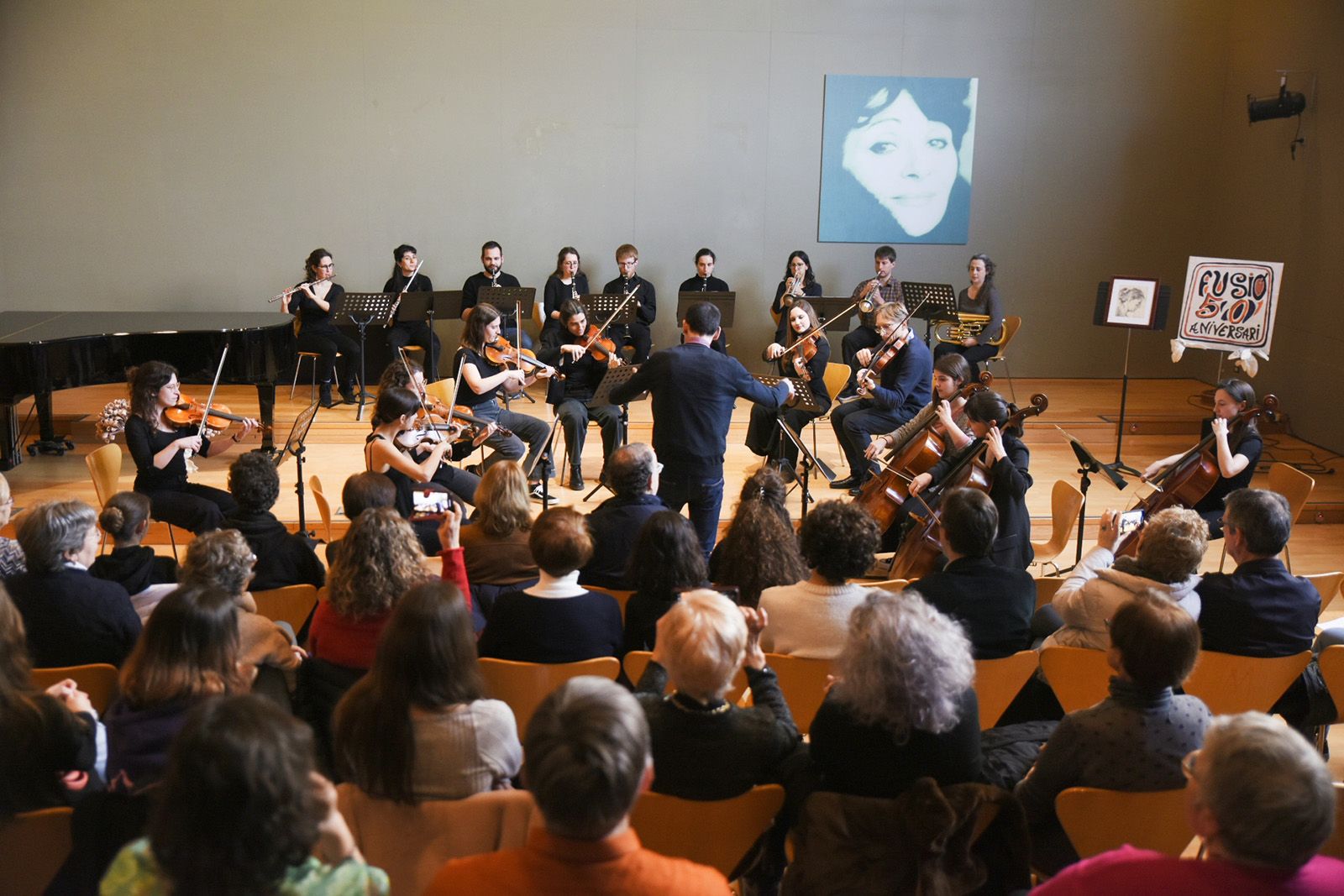 Concert d'Antics Alumnes de l'Escola Fusió. FOTO: Bernat Millet.