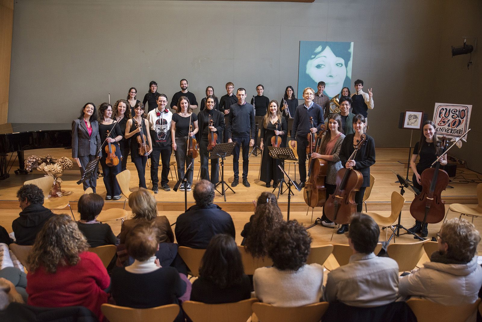 Concert d'Antics Alumnes de l'Escola Fusió. FOTO: Bernat Millet.
