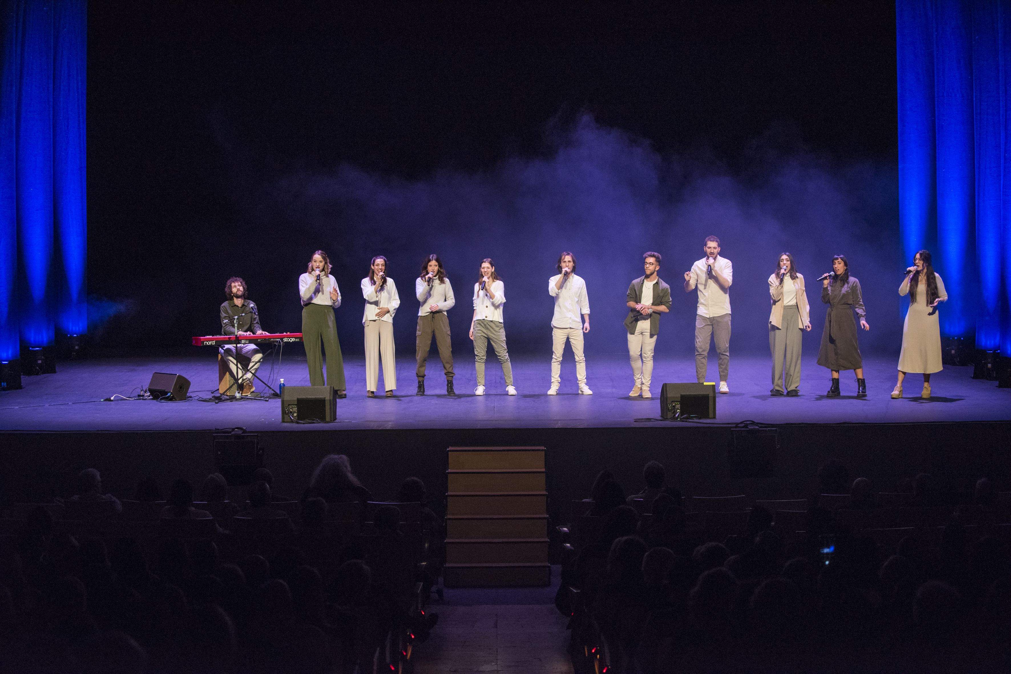 Més de 350 persones van assistir en la 16a edició del concert benèfic 'Música per a la solidaritat' de Rotary Club Sant Cugat. FOTO: Bernat Millet