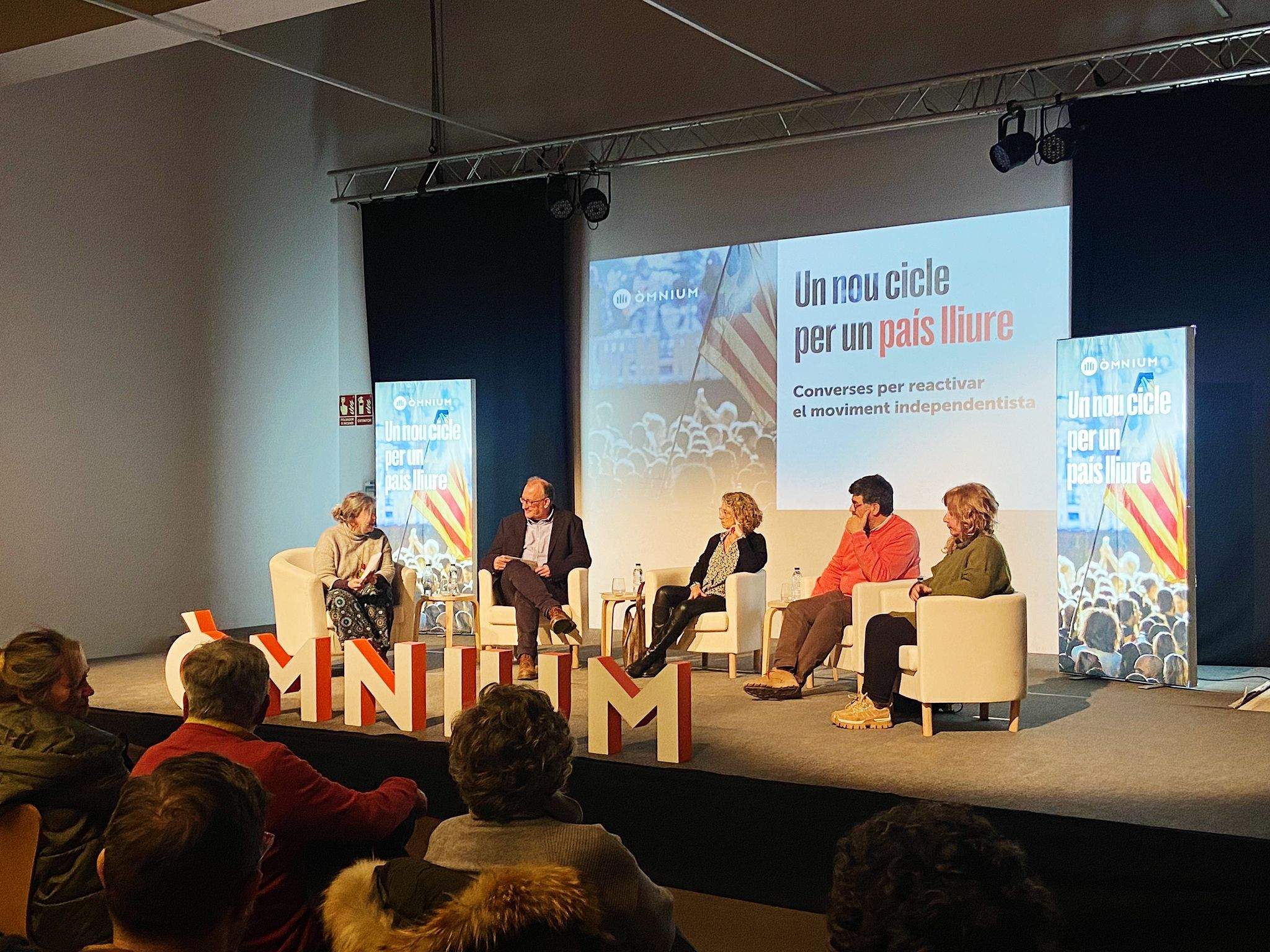 Xerrada 'Un nou cicle per un país lliure'. Foto: TOT