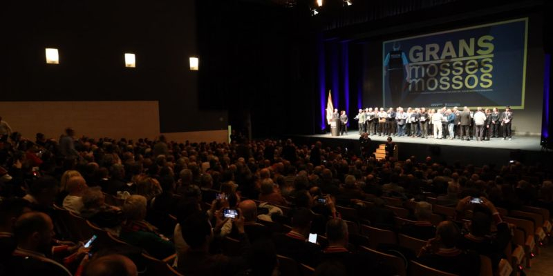 Homenatge mossos jubilats