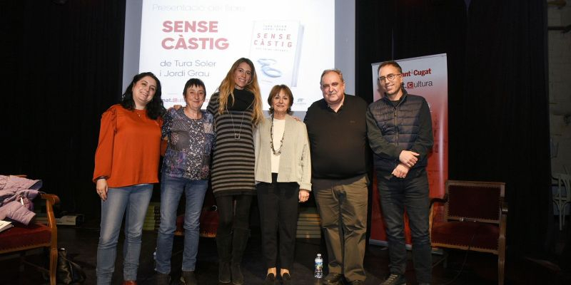 Presentació del llibre ‘Sense càstig’ de Tura Soler i Jordi Grau. FOTO: Bernat Millet.