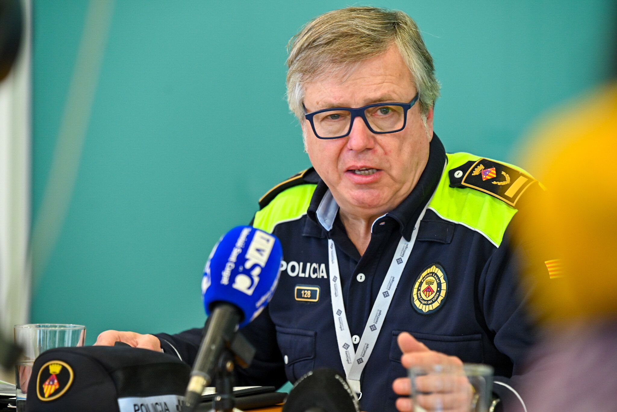 Escarré en una roda de premsa FOTO: Ajuntament 