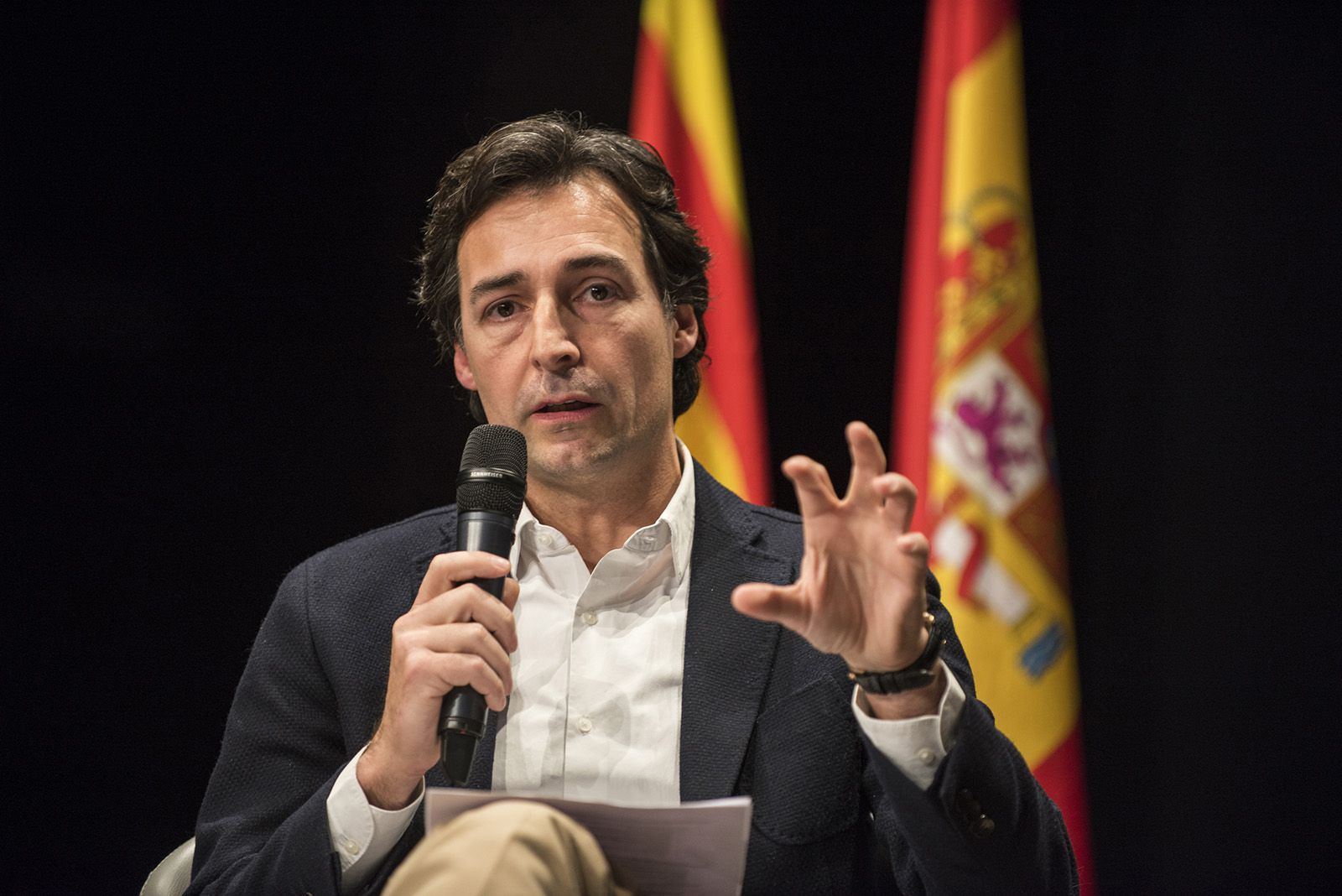 Presentació del candidat del PP a la alcaldía de Sant Cugat, Alvaro Benejam. FOTO: Bernat Millet.