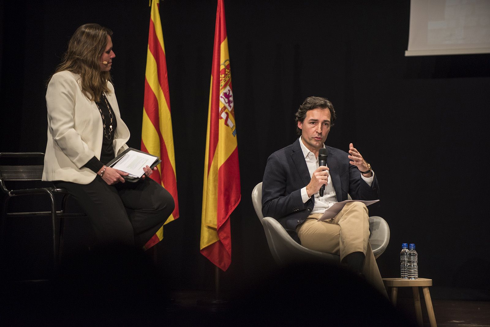Presentació del candidat del PP a la alcaldía de Sant Cugat, Alvaro Benejam. FOTO: Bernat Millet.