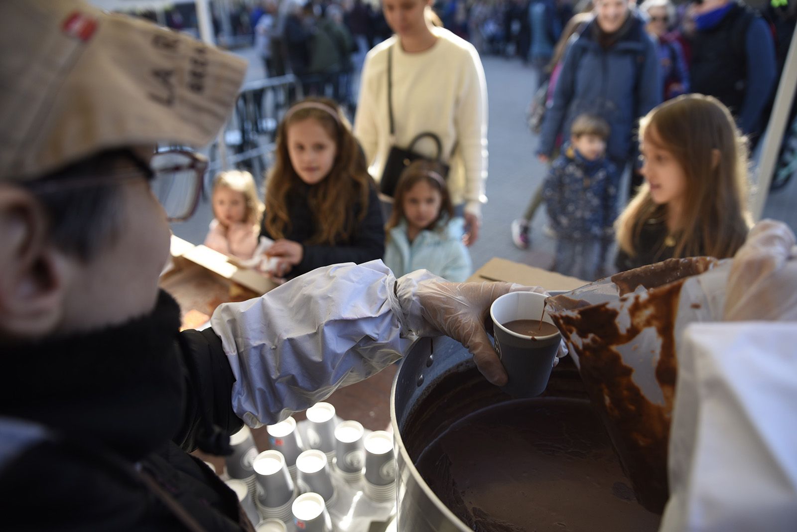 Xxocolatada popular. FOTO: Bernat Millet.