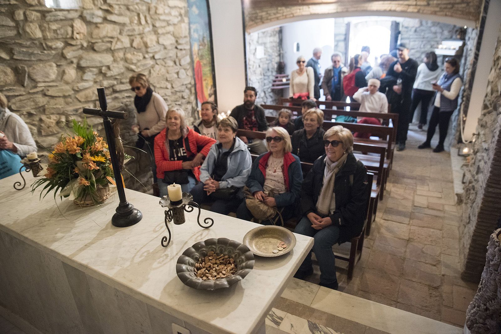 L'ermita de Sant Medir. FOTO: Bernat Millet.