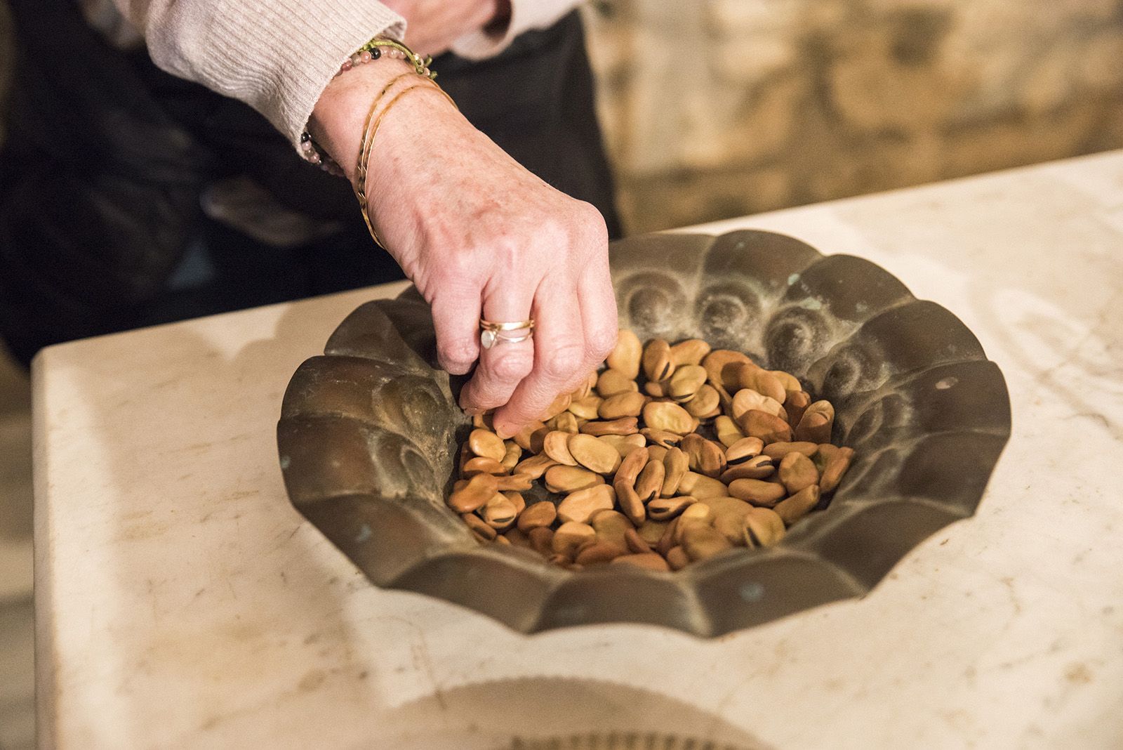 Les fabes de Sant Medir. FOTO: Bernat Millet.