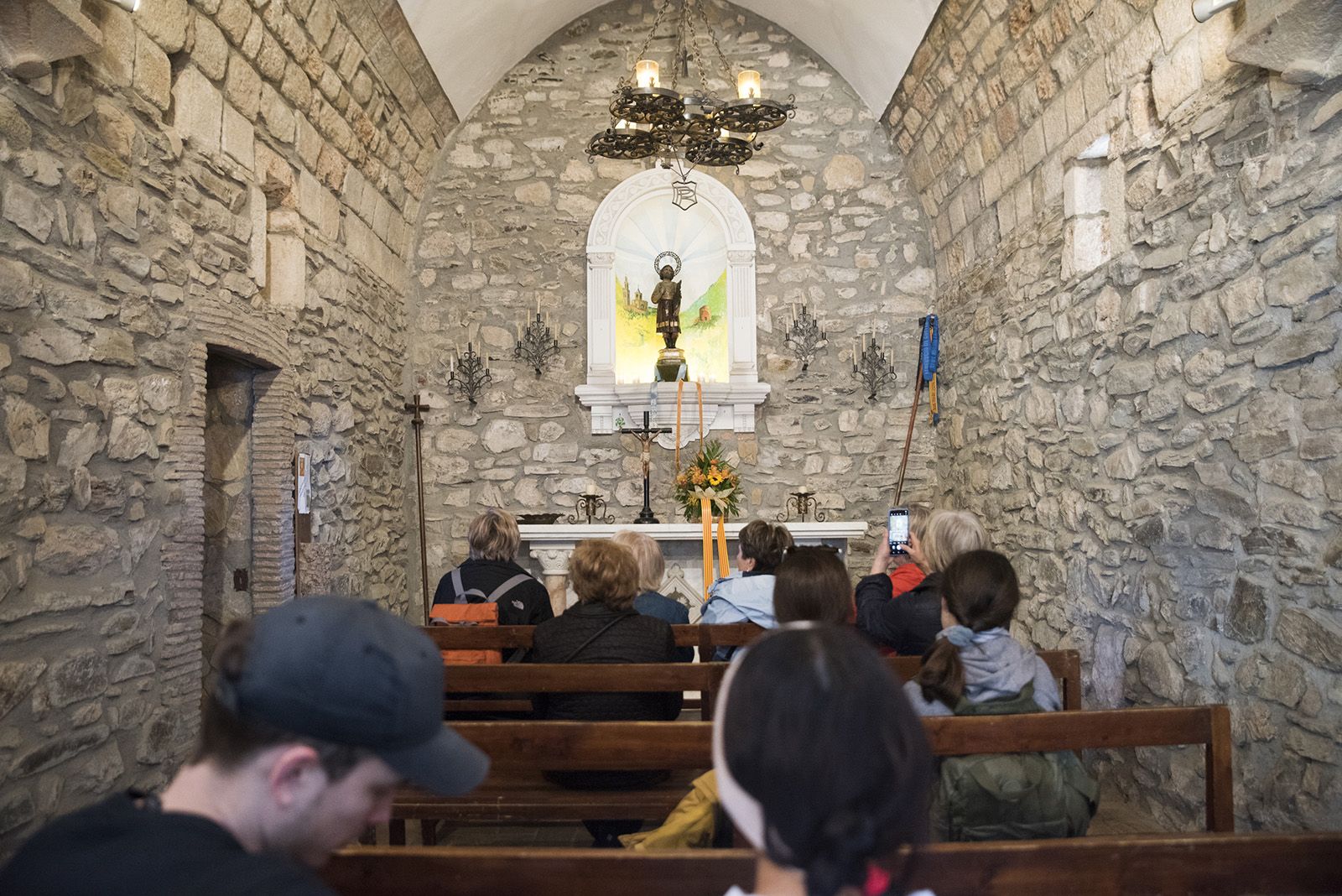L'ermita de Sant Medir. FOTO: Bernat Millet.