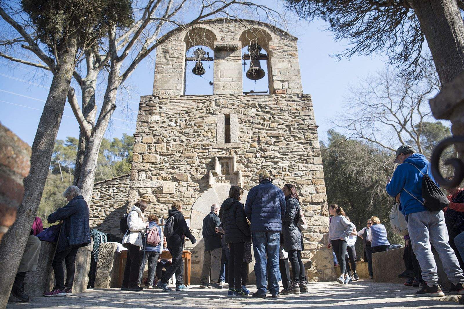 L'ermita de Sant Medir. FOTO: Bernat Millet.