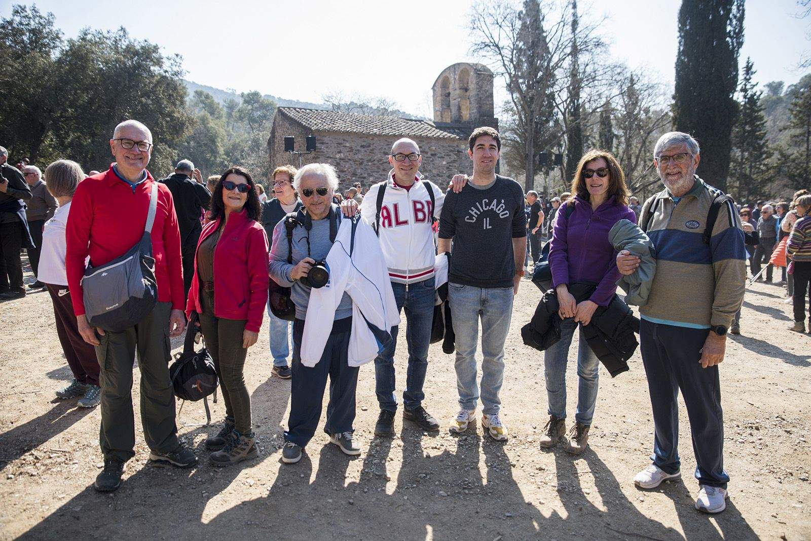 Agermanament d'Alba a Sant Medir 2023. FOTO: Bernat Millet