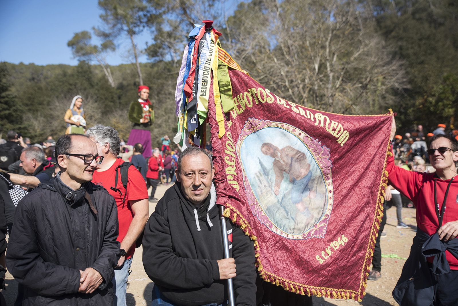 Banderers de Sant Medir. FOTO: Bernat Millet.