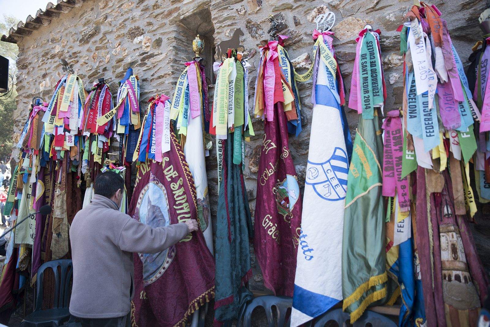 Les colles de Sant Medir. FOTO: Bernat Millet.