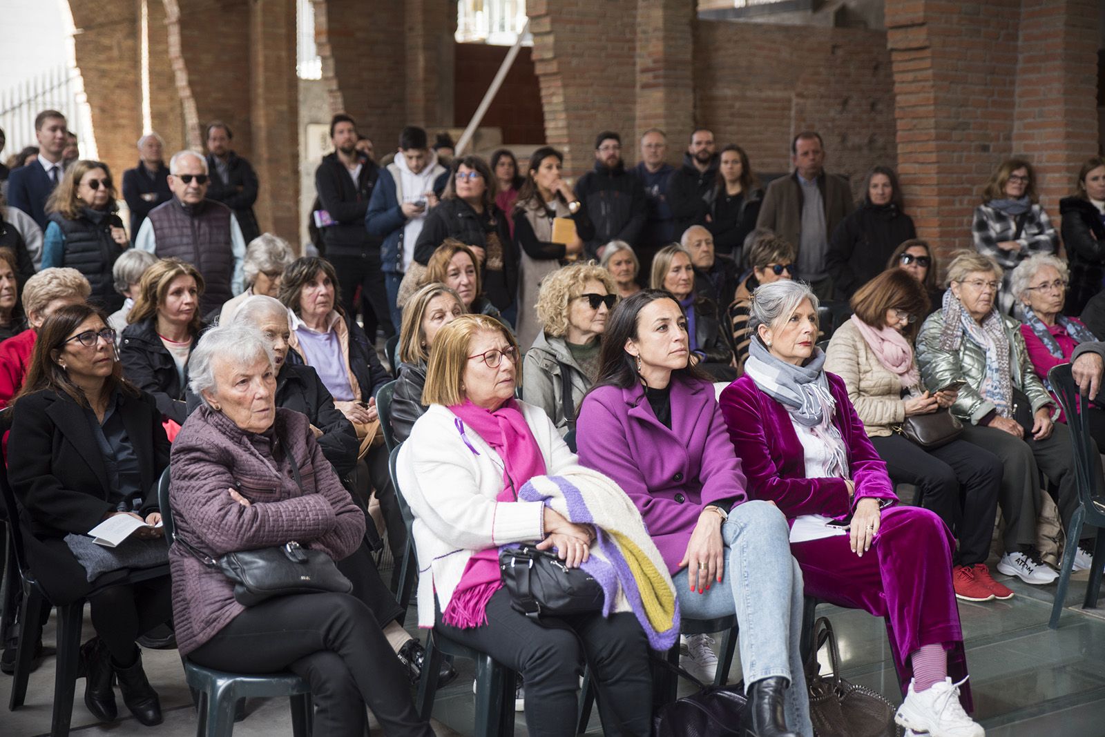 Acte institucional Dia Internacional de les Dones. FOTO: Bernat Millet.