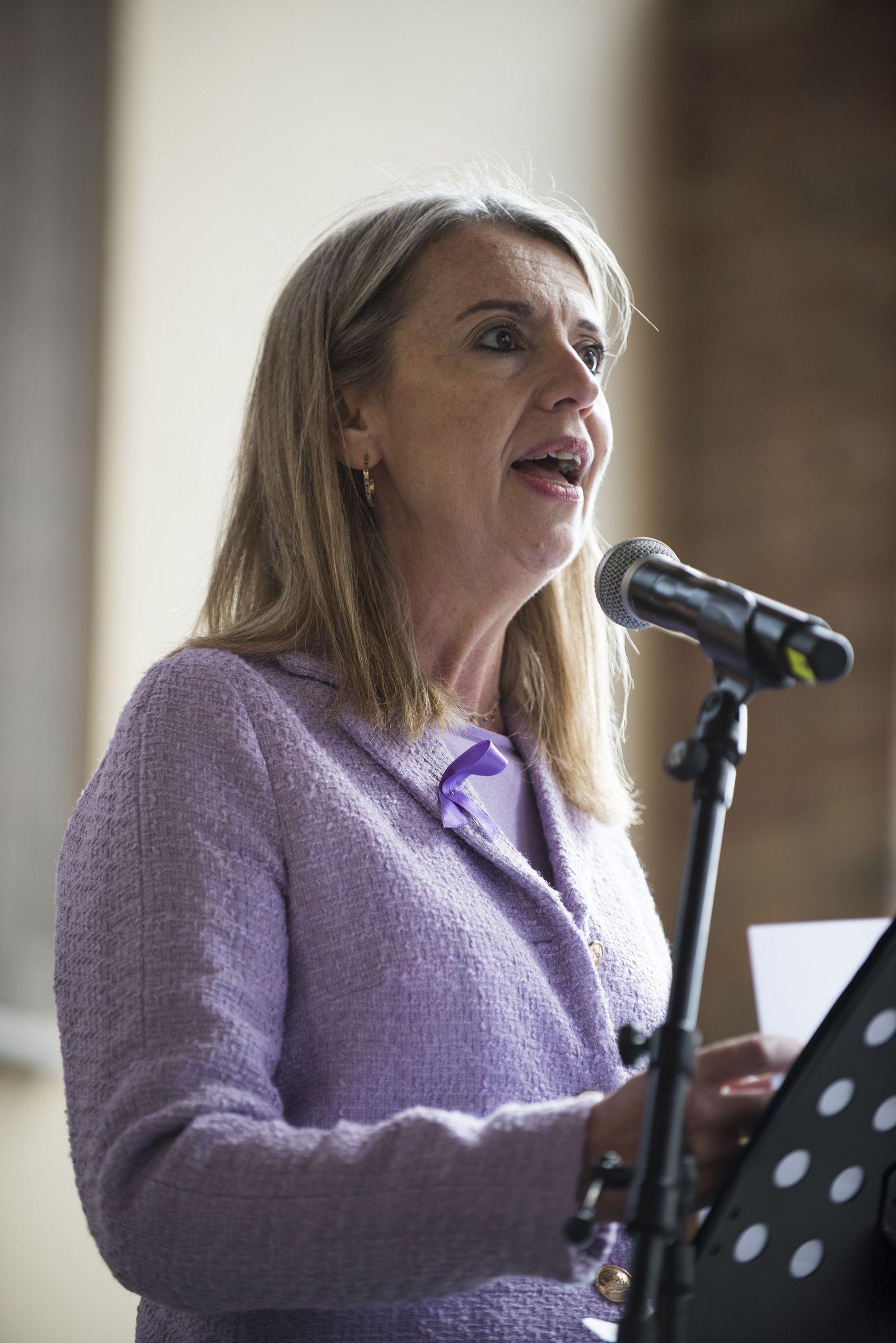 Acte institucional Dia Internacional de les Dones. FOTO: Bernat Millet.