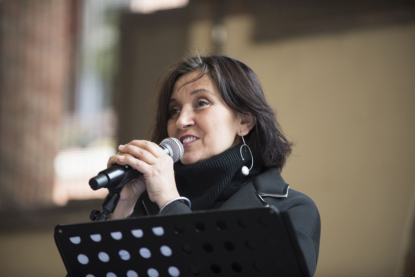 Acte institucional Dia Internacional de les Dones. FOTO: Bernat Millet.