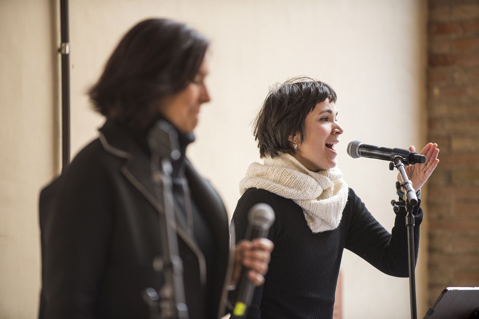 Acte institucional Dia Internacional de les Dones. FOTO: Bernat Millet.