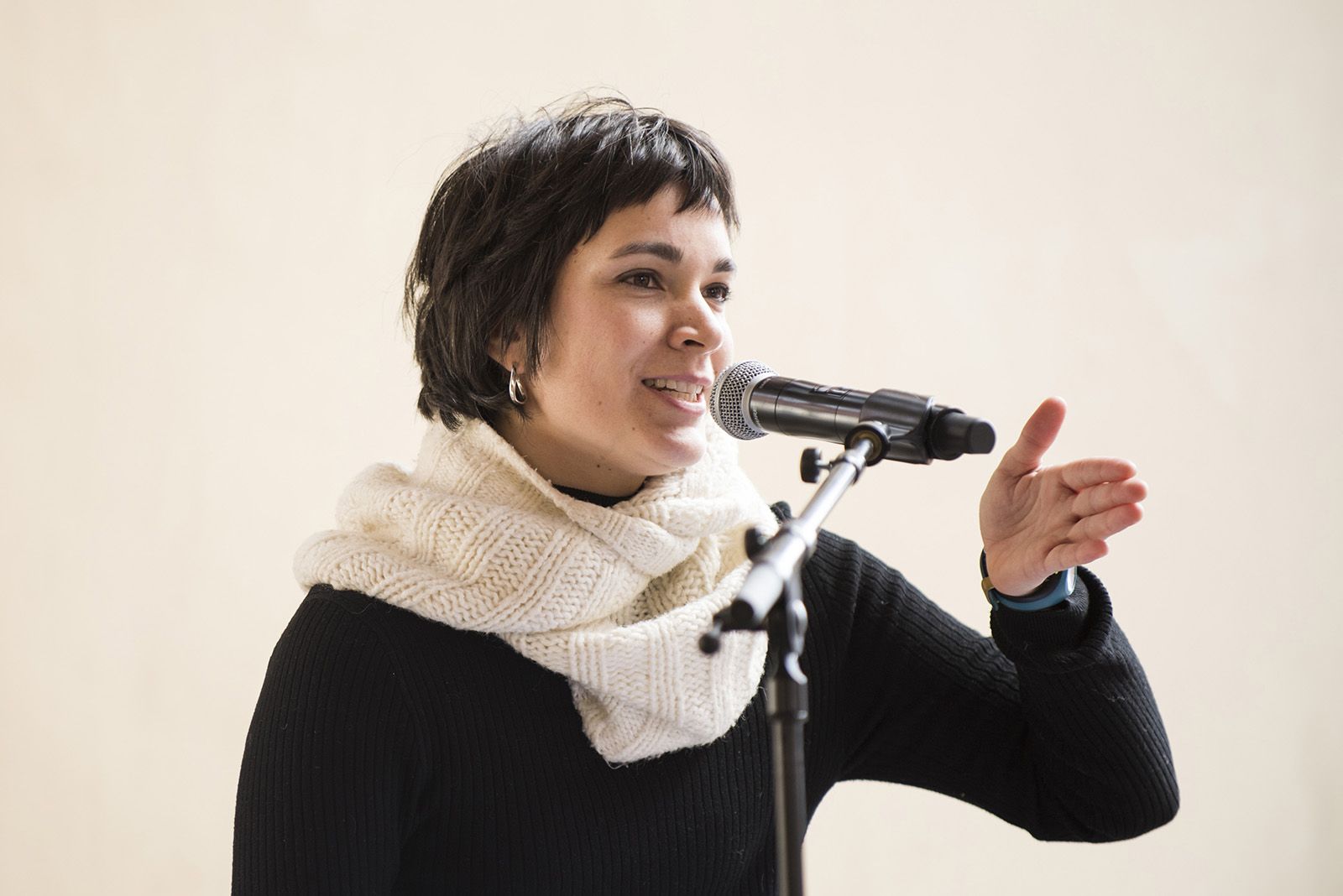 Acte institucional Dia Internacional de les Dones. FOTO: Bernat Millet.