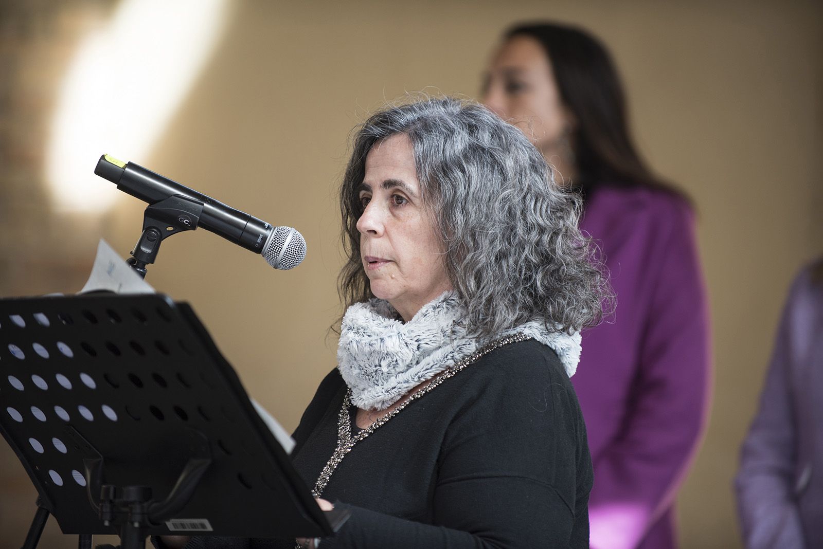 Acte institucional Dia Internacional de les Dones. FOTO: Bernat Millet.