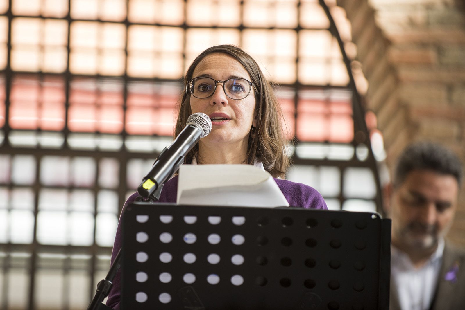 Acte institucional Dia Internacional de les Dones. FOTO: Bernat Millet.