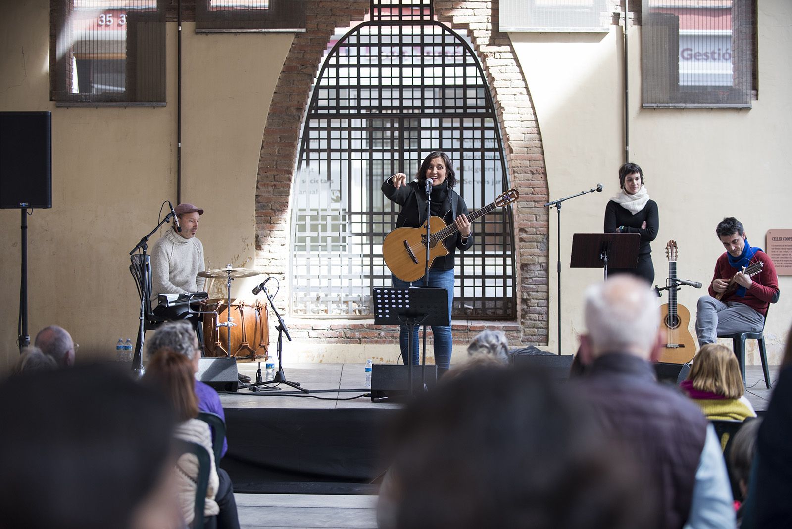 Acte institucional Dia Internacional de les Dones. FOTO: Bernat Millet.