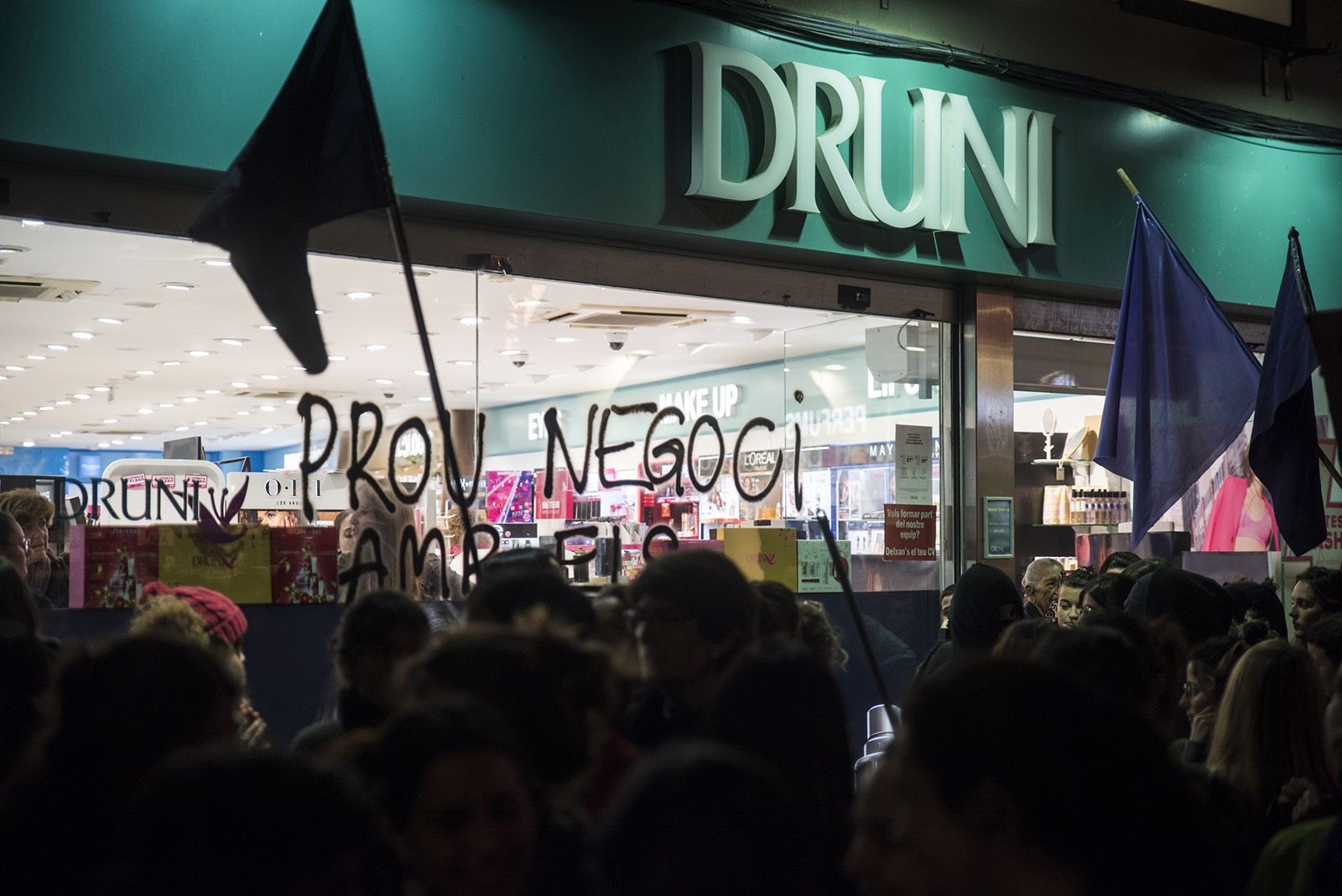 Manifestació 8M a Sant Cugat. FOTO: Bernat Millet.