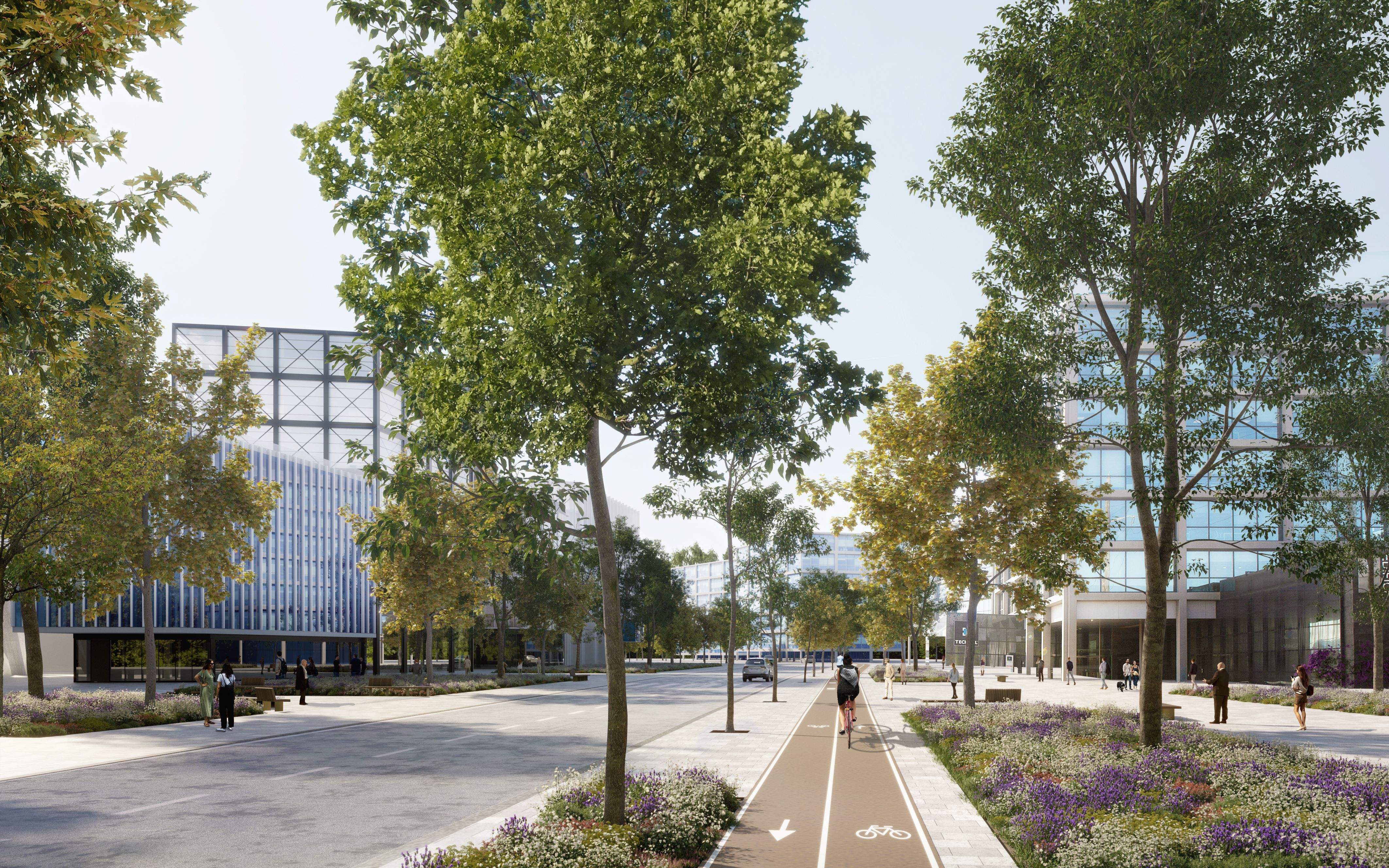 El barri de Ca n'Ametller serà sostenible. FOTO: Cedida