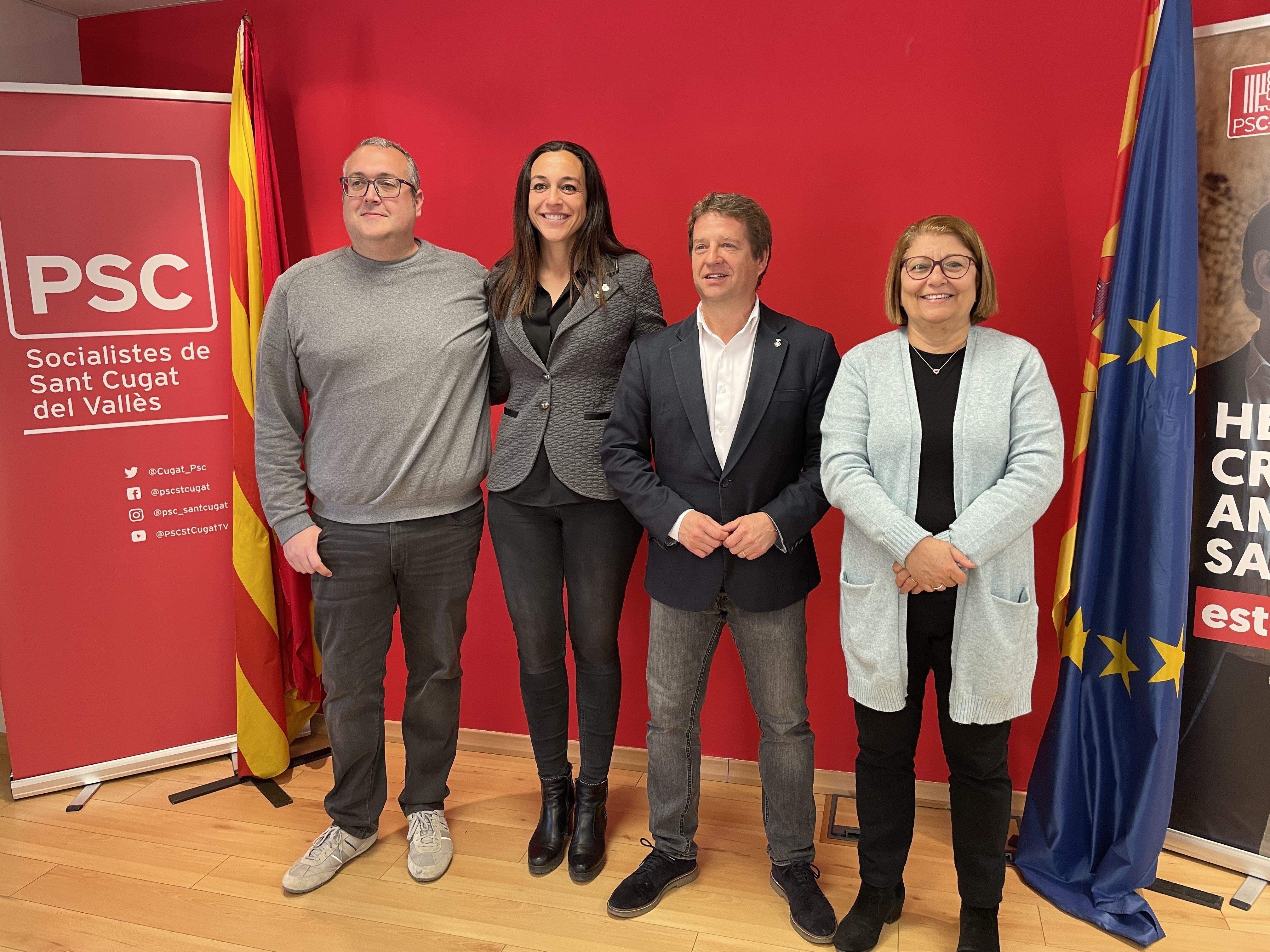 Gallardo, Vila, Soler i Gorina FOTO: À. Guinó 