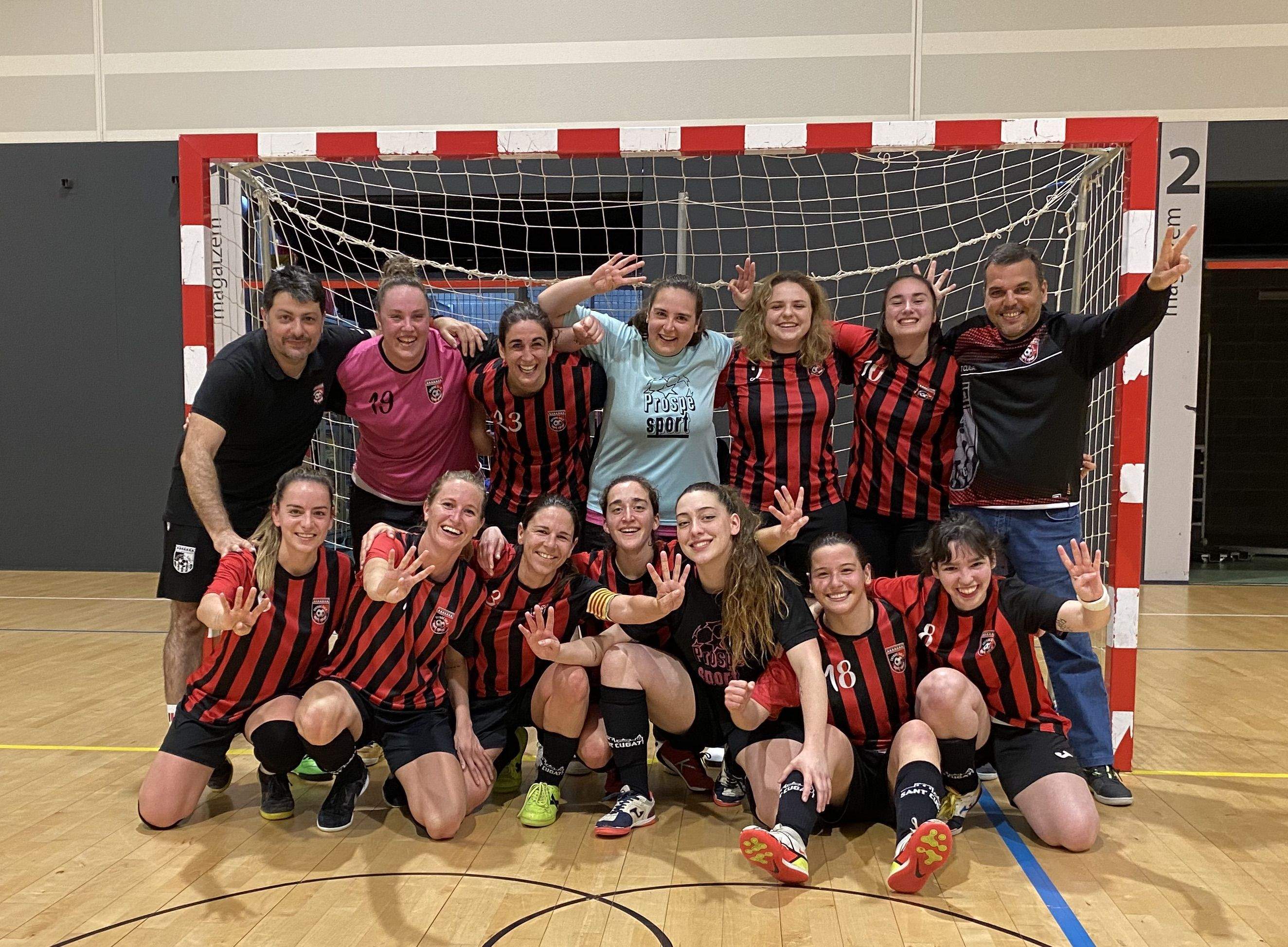 L'FS Sant Cugat ha eliminat a un equip de 2a Nacional. FOTO: FS Sant Cugat