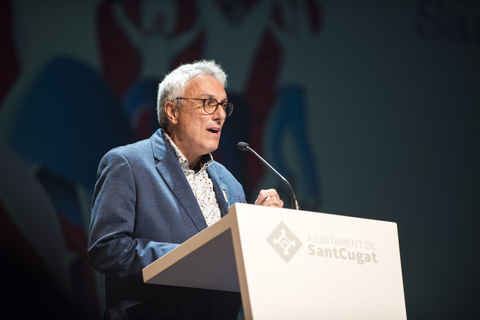 Proclamació de Sant Cugat com a Capital de la Sardana 2023. FOTO: Bernat Millet.