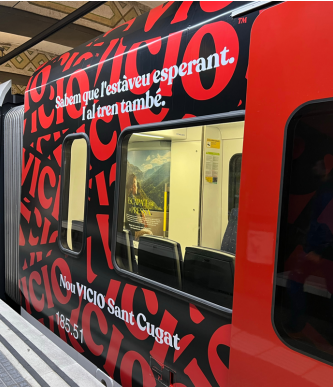 promoció FGC hamburguesa VICIO