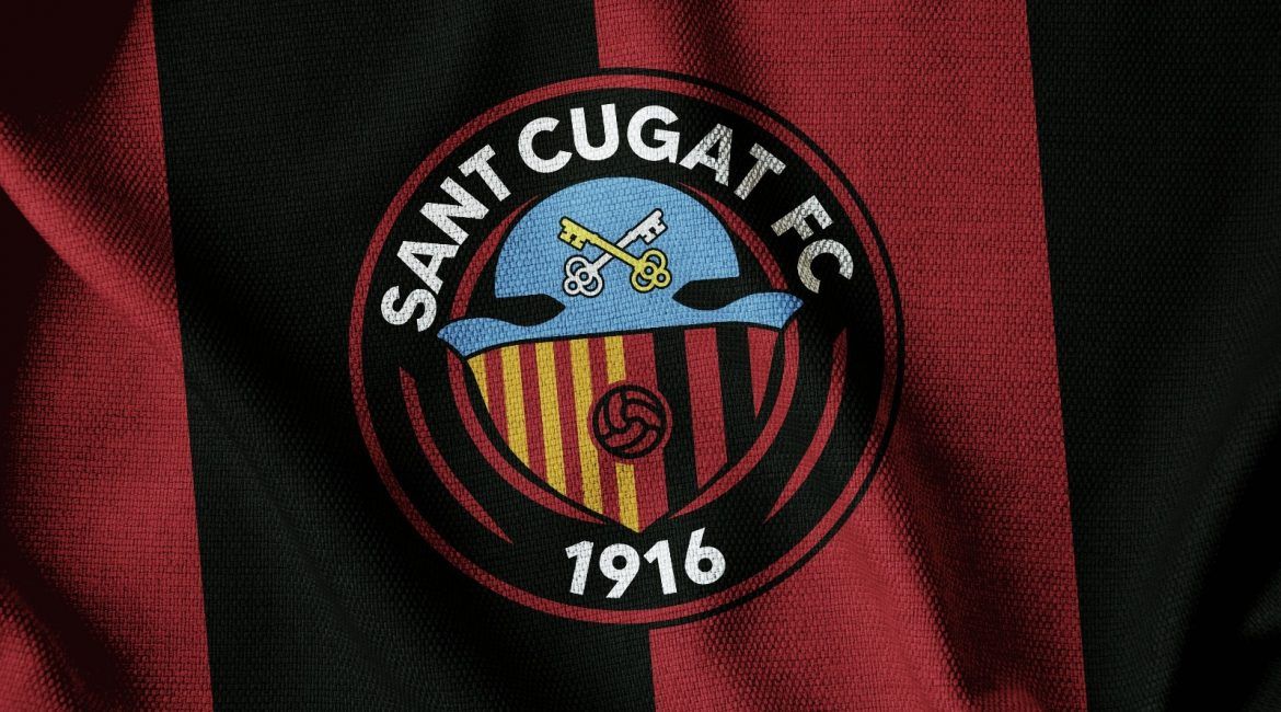 El nou escut del Sant Cugat FC. FOTO: Cedida
