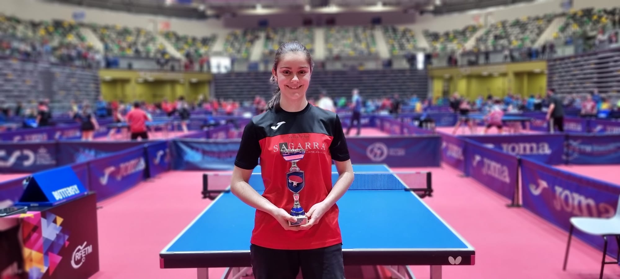 Mariona Munné va caure en les semifinals del Torneig Estatal. FOTO: Cedida