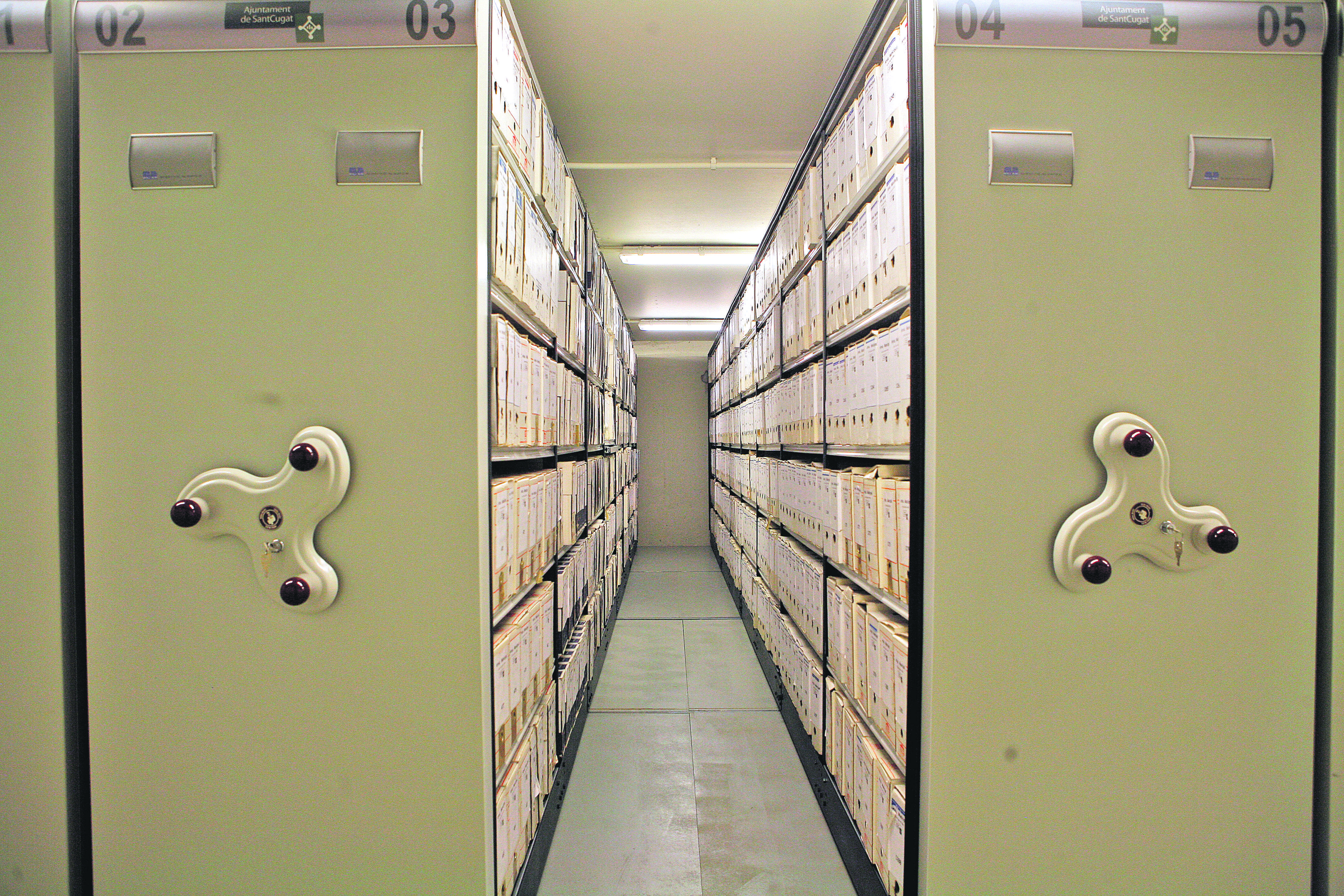 Arxiu municipal de Sant Cugat per dins