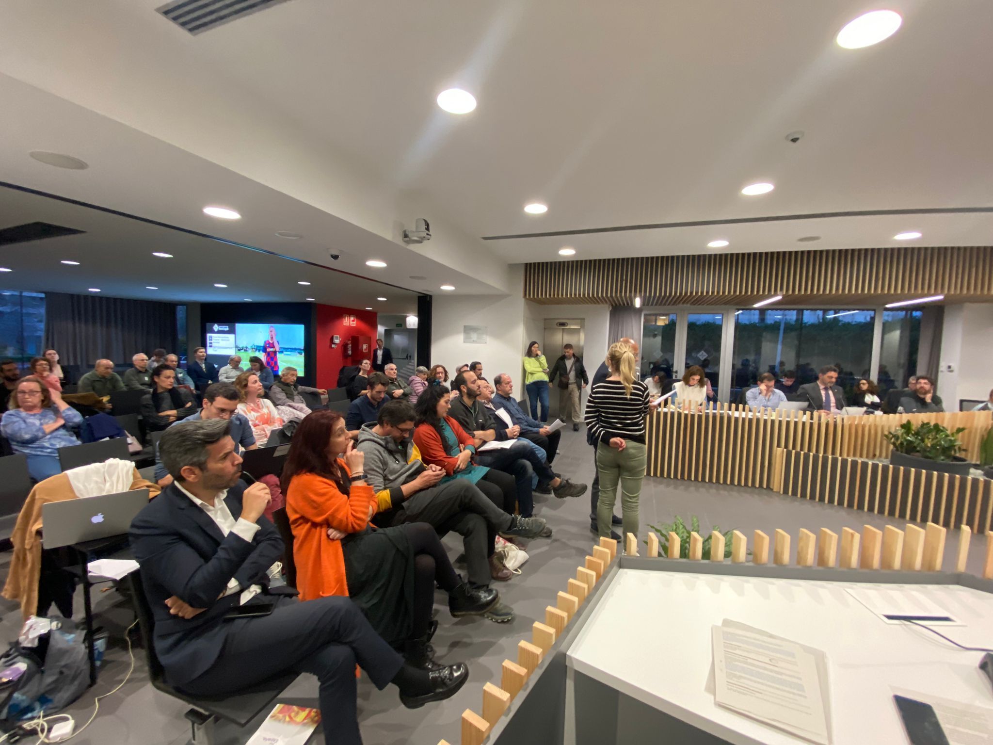 Audiència pública del ple municipal de març. Foto: TOT