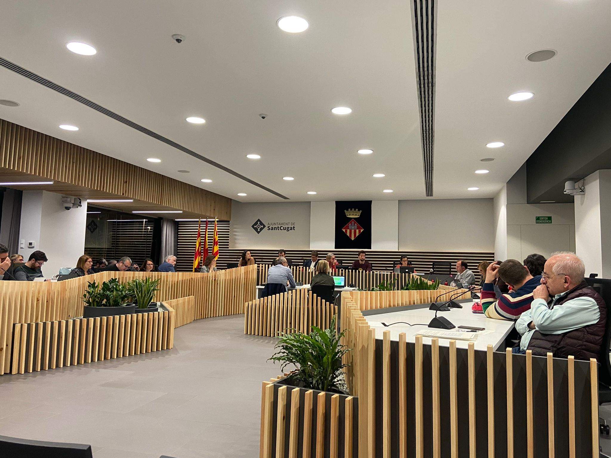 Ple Municipal d'abril 2023. Foto: TOT