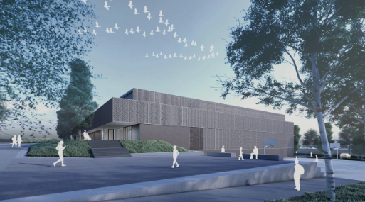 Imatge de com serà el nou pavelló multiesportiu de Can Magí. FOTO: Ajuntament