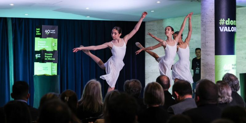 Moment de dansa (Escola Fusió) Premis Esport en Marxa. Ajuntament