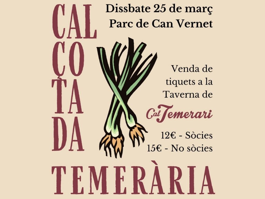 Cartell de la calçotada